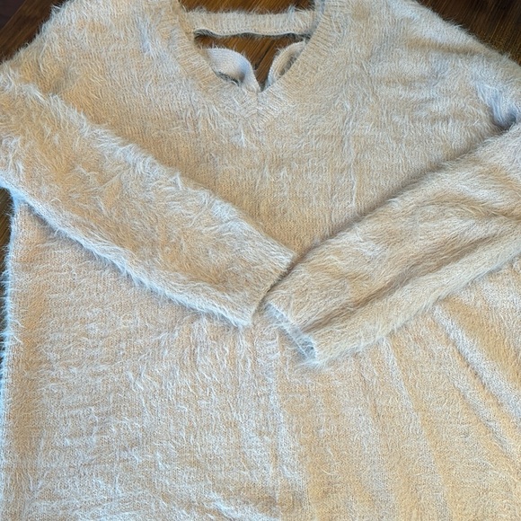 Women’s pink long sweater - Picture 1 of 7